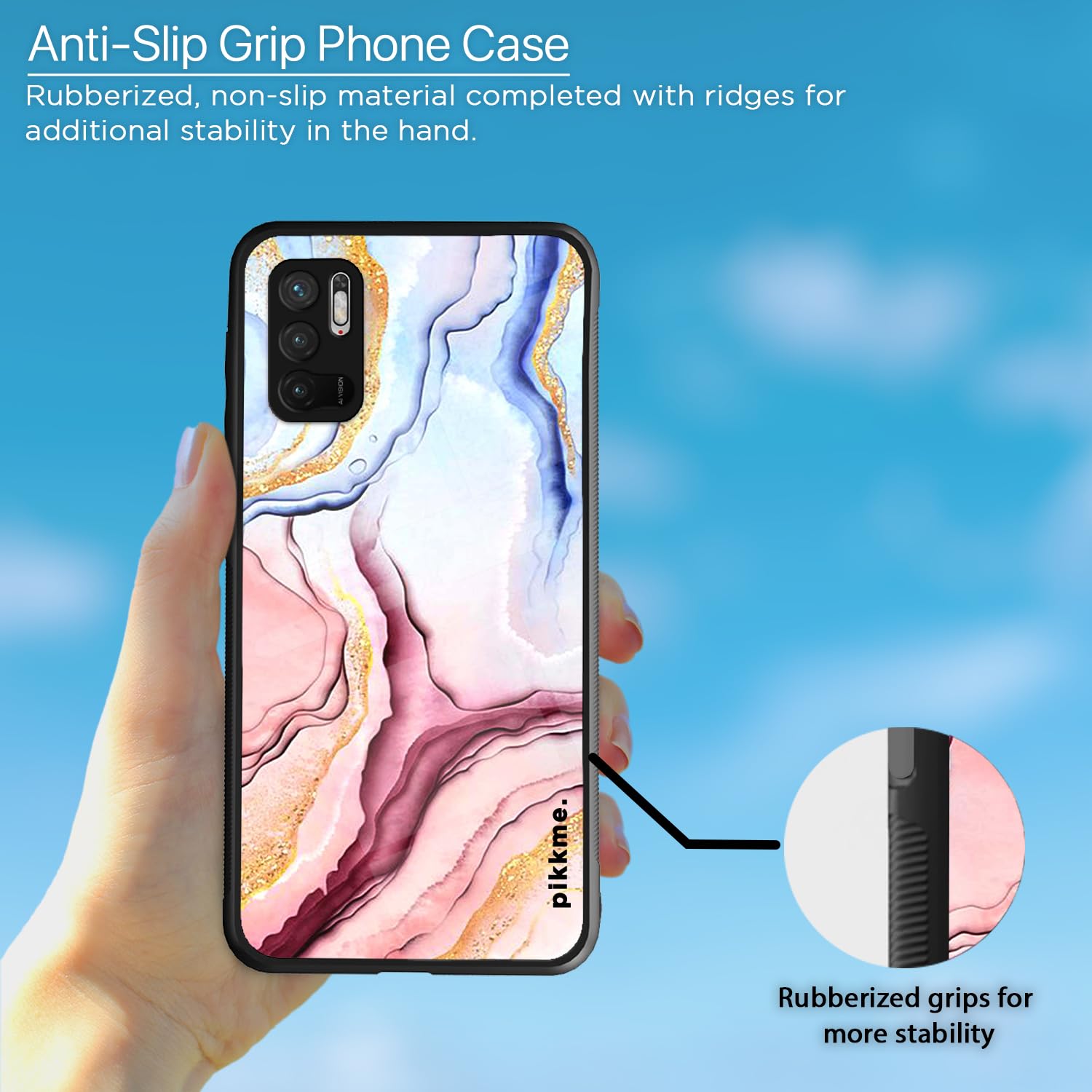 Pikkme Hybrid phone cover for Redmi Note 10T/Poco M3 Pro 5G – photo 5