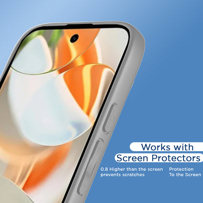 Pikkme Google Pixel 10 Pro Eagle 2 Shockproof Sleek Hybrid Armor Back Cover (Grey)
