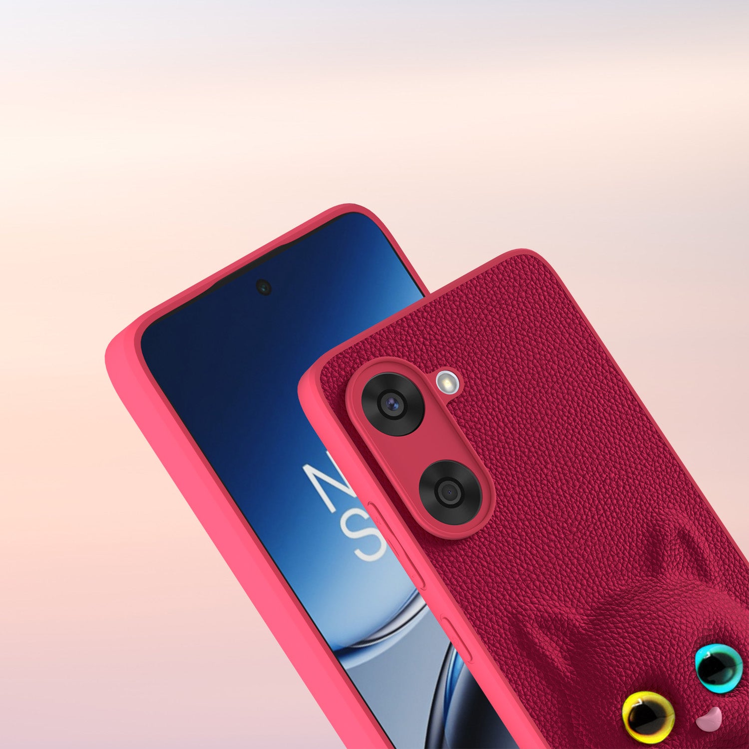 Pikkme Oneplus Nord Ce 5 5G kitty Back Cover (Pink)