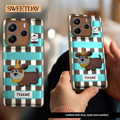 Pikkme  Redmi Note 14 5G Cute Girlish Dog Series Back Cover (Design3)