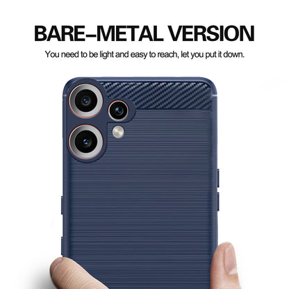 Pikkme CMF by Nothing Phone 2 Pro 5G  Hybrid Carbon Fiber Back Cover (Blue)