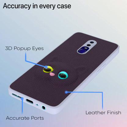 Pikkme Oppo F11 4G Kitty Back Cover (Purple)