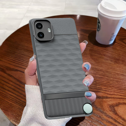 Pikkme CMF by Nothing Phone 1 5G Shockproof Soft Flexible  Gencase Back Cover (Grey)