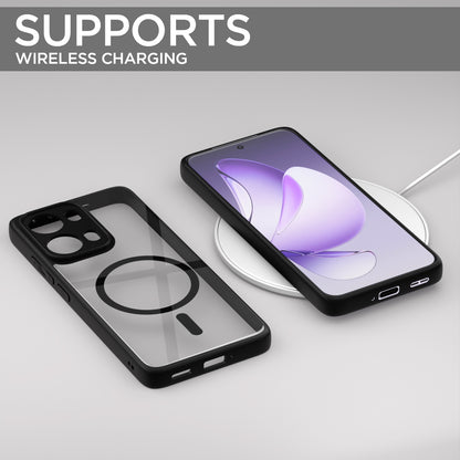 Pikkme Oppo Reno 13 Pro 5G Eagle 2 Magsafe Back Cover (Black)