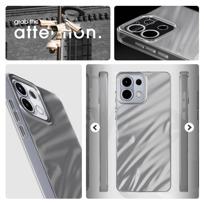 Pikkme Oppo K13 5G Swirl Design Silver Forest Back Cover  (Silver)