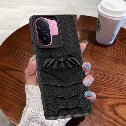 Pikkme Vivo V60e 5G Shockproof Stylish Cartoon Back Cover (Black)