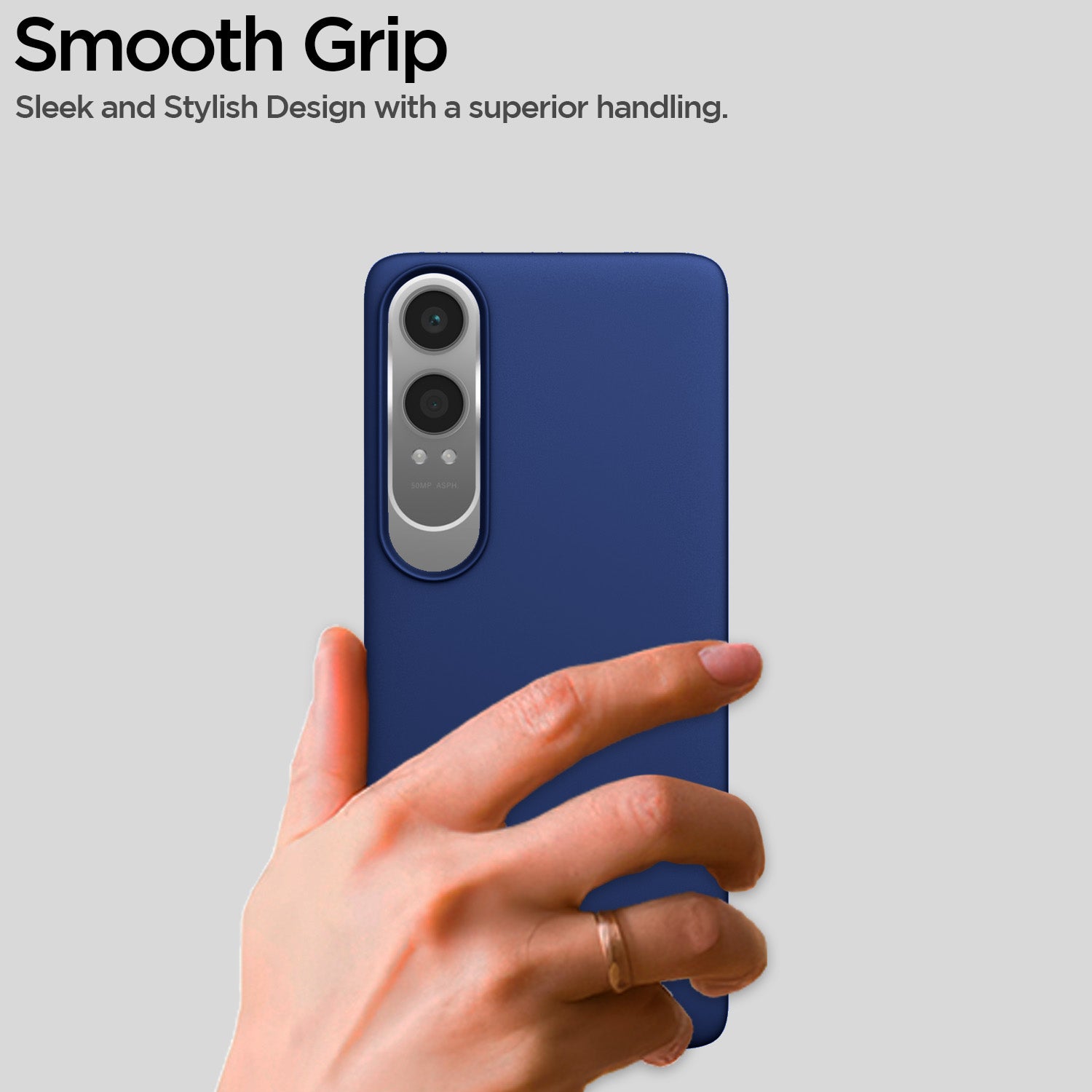Pikkme  OnePlus Nord Ce 4 Lite 5G SideCut Back Cover (Blue)