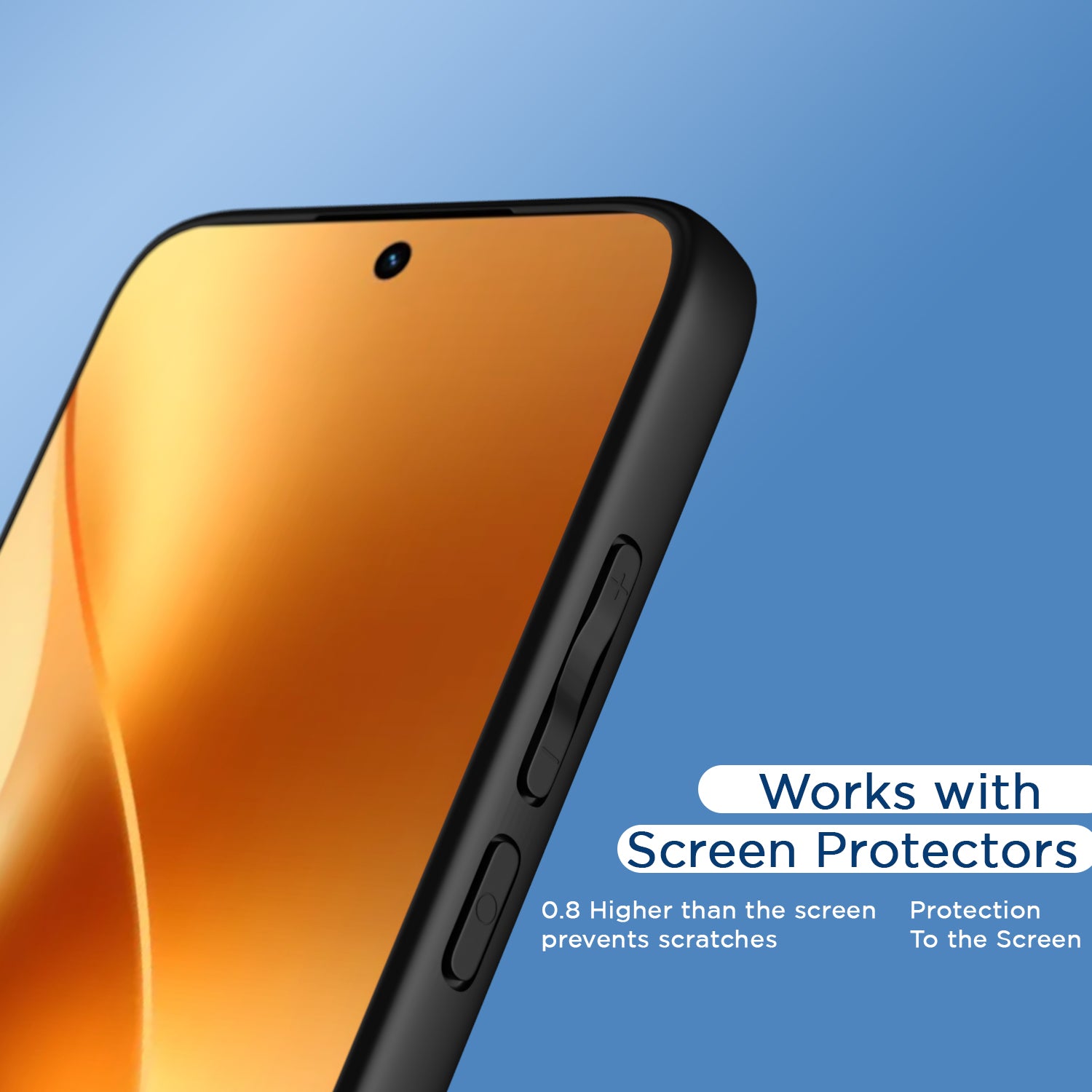 Pikkme Realme 15 pro 5G Eagle 2 Shockproof Crystal Clear Sleek Hybrid Armor Back cover (Black)