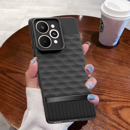 Pikkme Realme 15 Pro 5G Shockproof Soft Flexible Gencase Back cover (Black)
