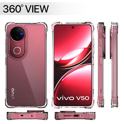 Pikkme Redmi A5 / Poco C71 PC + TPU Clear Transparent  Back Cover (Transparent)