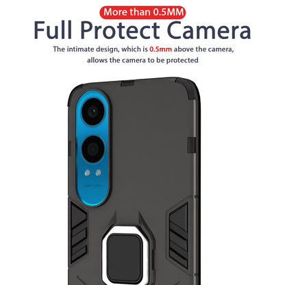 Pikkme OnePlus Nord Ce 4 Lite 5G D5 Tough Armor Back Cover (Black)