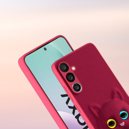 Pikkme Samsung Galaxy M56 5G kitty Back Cover (Pink)