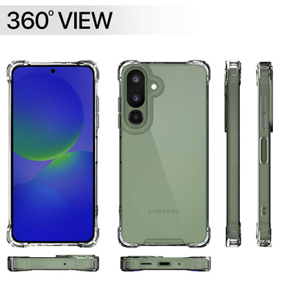 Pikkme Samsung Galaxy M36 5G  PC + TPU Crystal Clear Transparent Back Cover (Transparent)