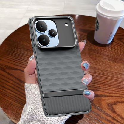 Pikkme Realme P4 Pro 5G Shockproof Soft Flexible Gencase Back cover (Grey)