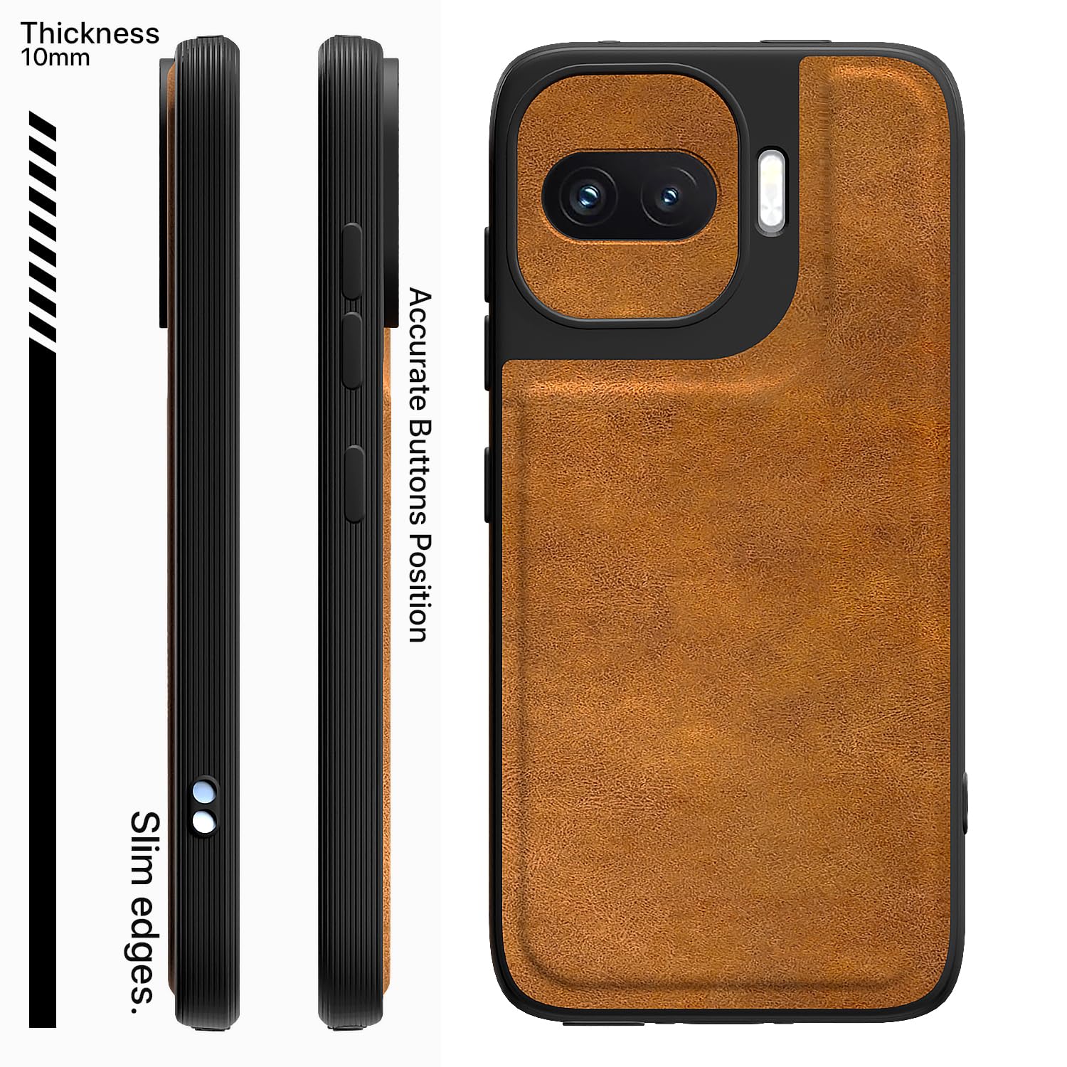 Pikkme iQOO 15R 5G brown mobile cover – photo 3
