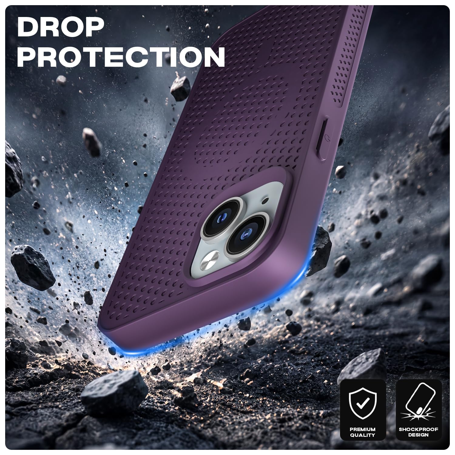 iPhone 13/14 MagSafe mobile back cover in purple by Pikkme – photo 4