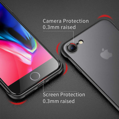 iPhone 7/8 Frameless mobile back cover in black by Pikkme – photo 3