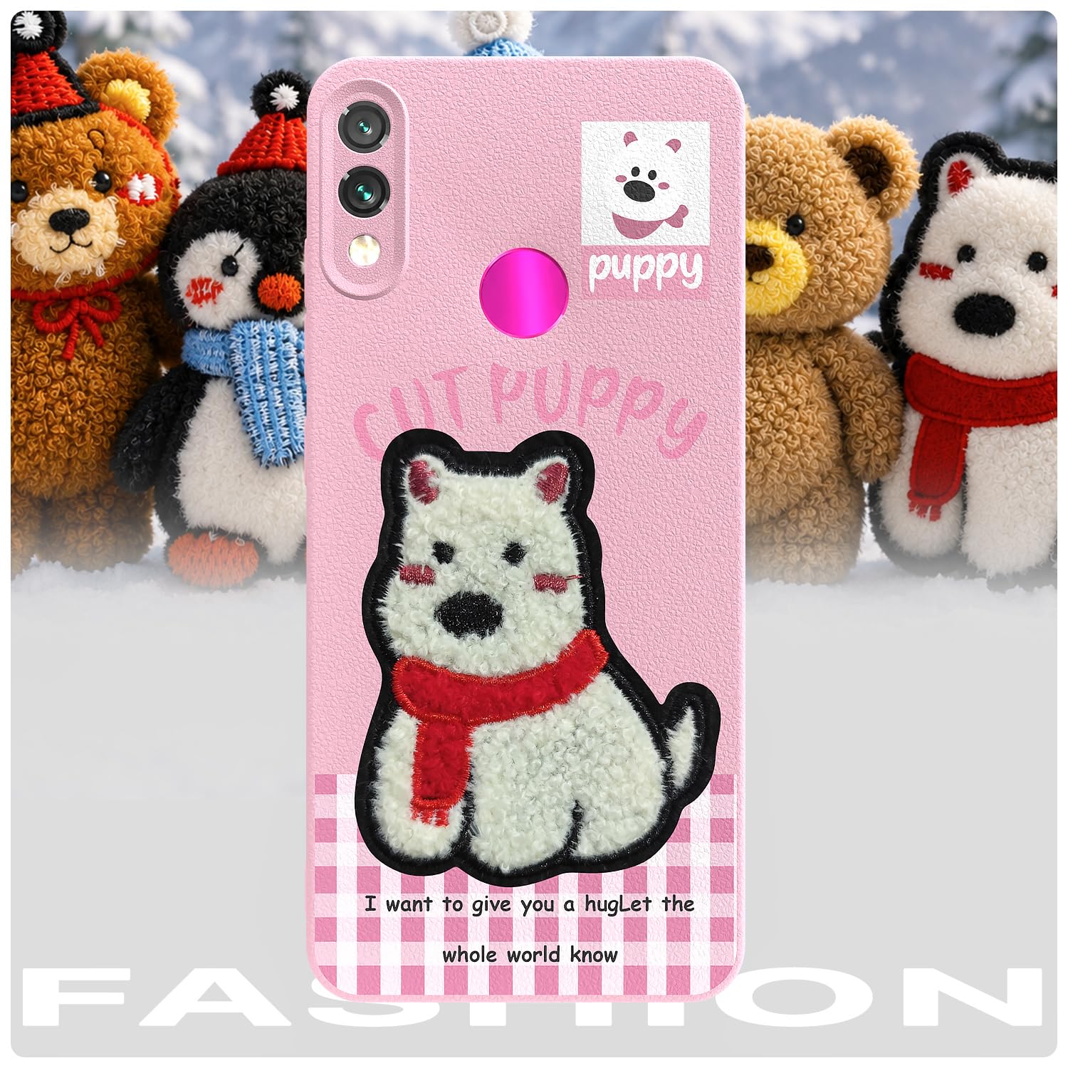 Pikkme Redmi Note 7 Pro/Note 7/Note 7s pink mobile cover – photo 7
