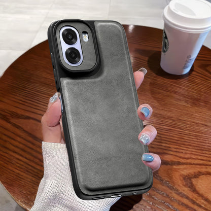 Pikkme Oppo K14x 5G/A6x/A6s 5G Leather grey mobile cover – photo 7