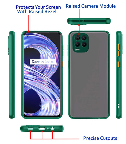 Pikkme Realme 8/8 Pro 4G Hybrid green mobile cover – photo 3