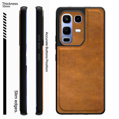 Pikkme brown mobile cover for Infinix Note 50s 5G – photo 3