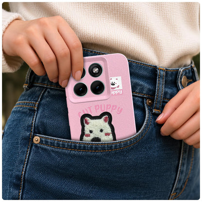 Moto Edge 70 Fusion 5G Plush Patch mobile cover in pink by Pikkme – photo 4