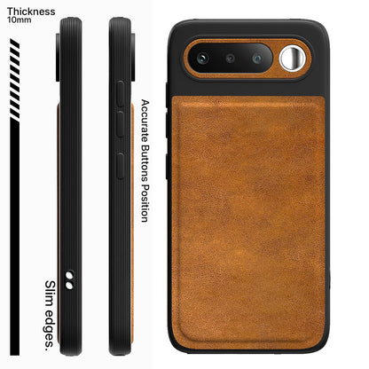 Realme 16 5G Leather back cover in brown by Pikkme – photo 3