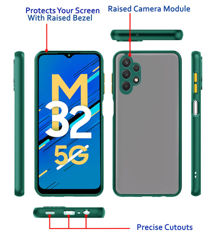Samsung M32/A32 5G phone cover in green by Pikkme – photo 3