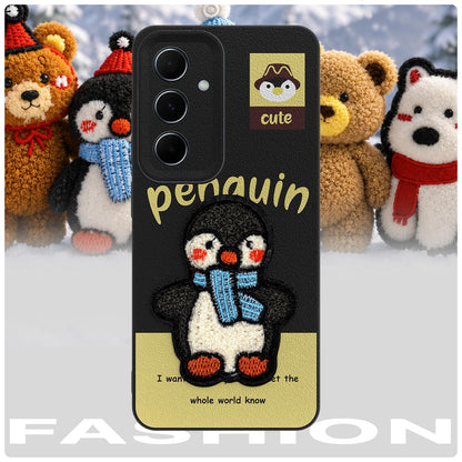 Black Plush Patch back cover for Samsung A55 5G – Pikkme – photo 7