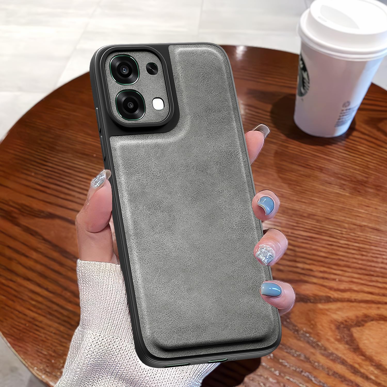Grey mobile cover for Oppo F31/F33 5G – Pikkme – photo 7