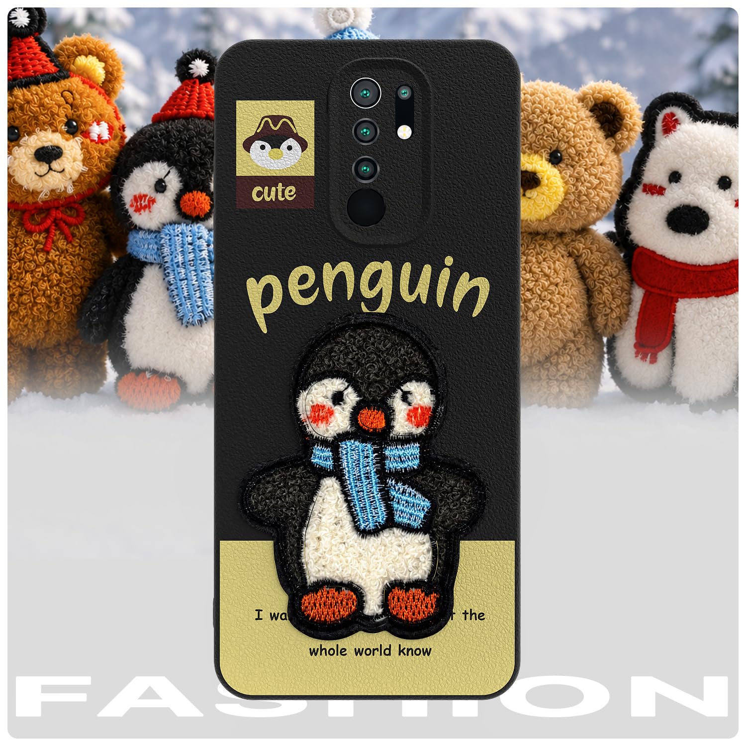 Black mobile cover for Redmi 9 Prime/Poco M2 – Pikkme – photo 7
