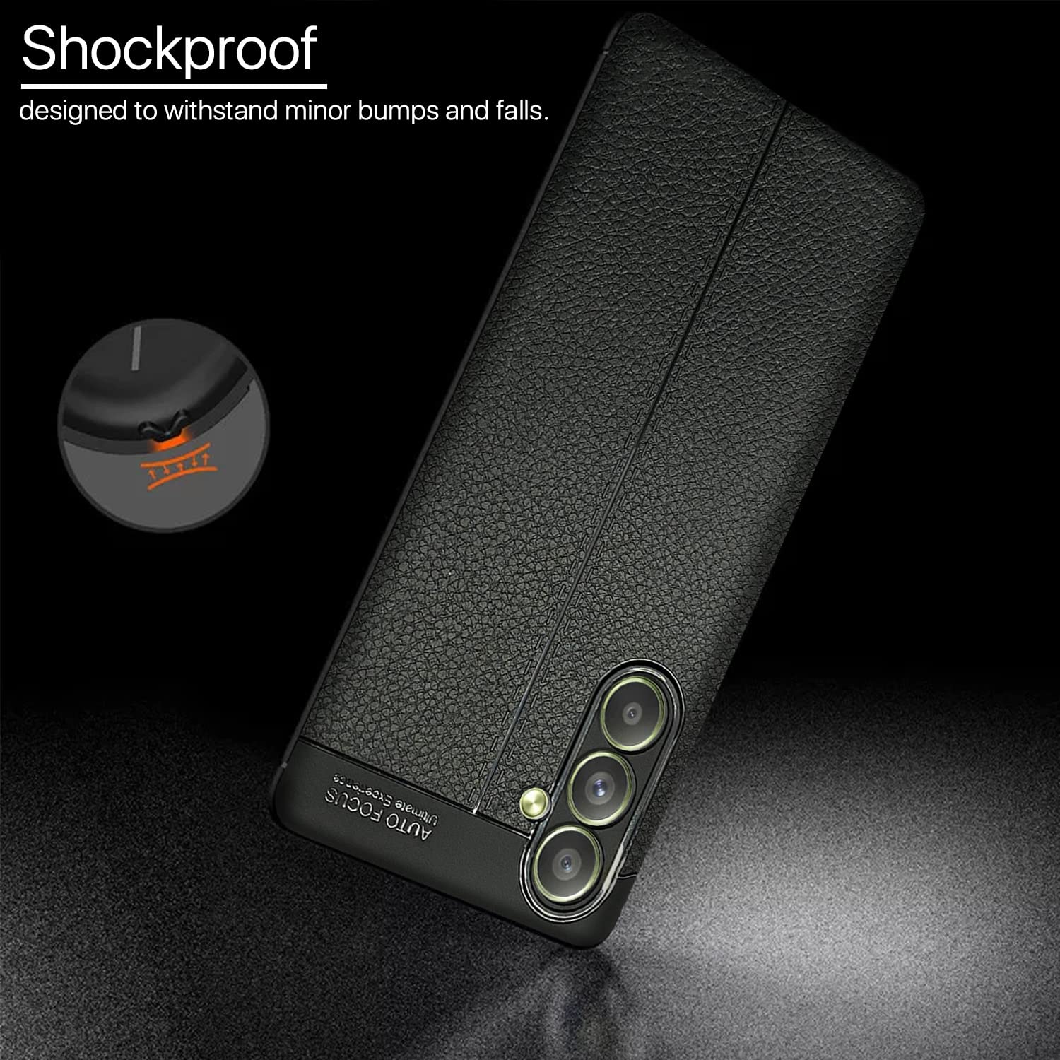 Pikkme Samsung A54 5G black mobile cover – photo 4