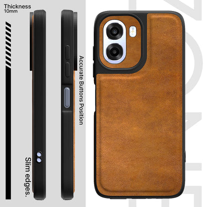 Brown Leather mobile cover for Oppo K14x 5G/A6x/A6s 5G – Pikkme – photo 3