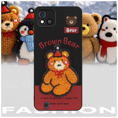 Pikkme Realme C20 Plush Patch cherry back cover – photo 7