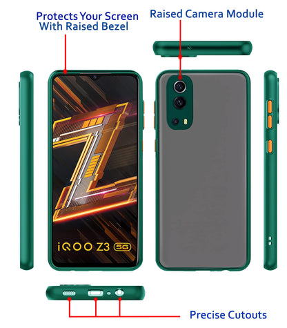 Pikkme green Hybrid mobile back cover for iQOO Z3 5G – photo 3