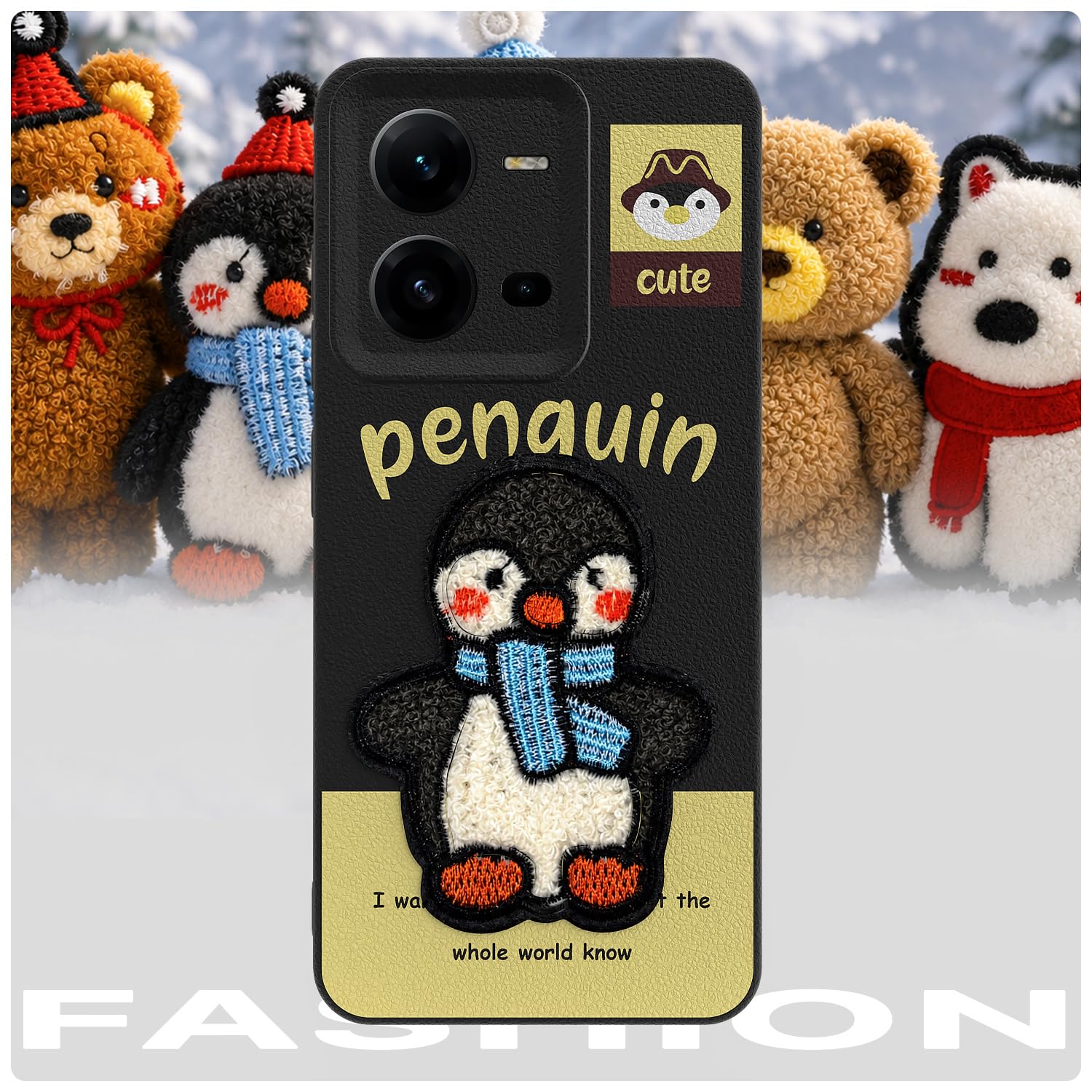 Pikkme black mobile back cover for Vivo V25 5G – photo 7