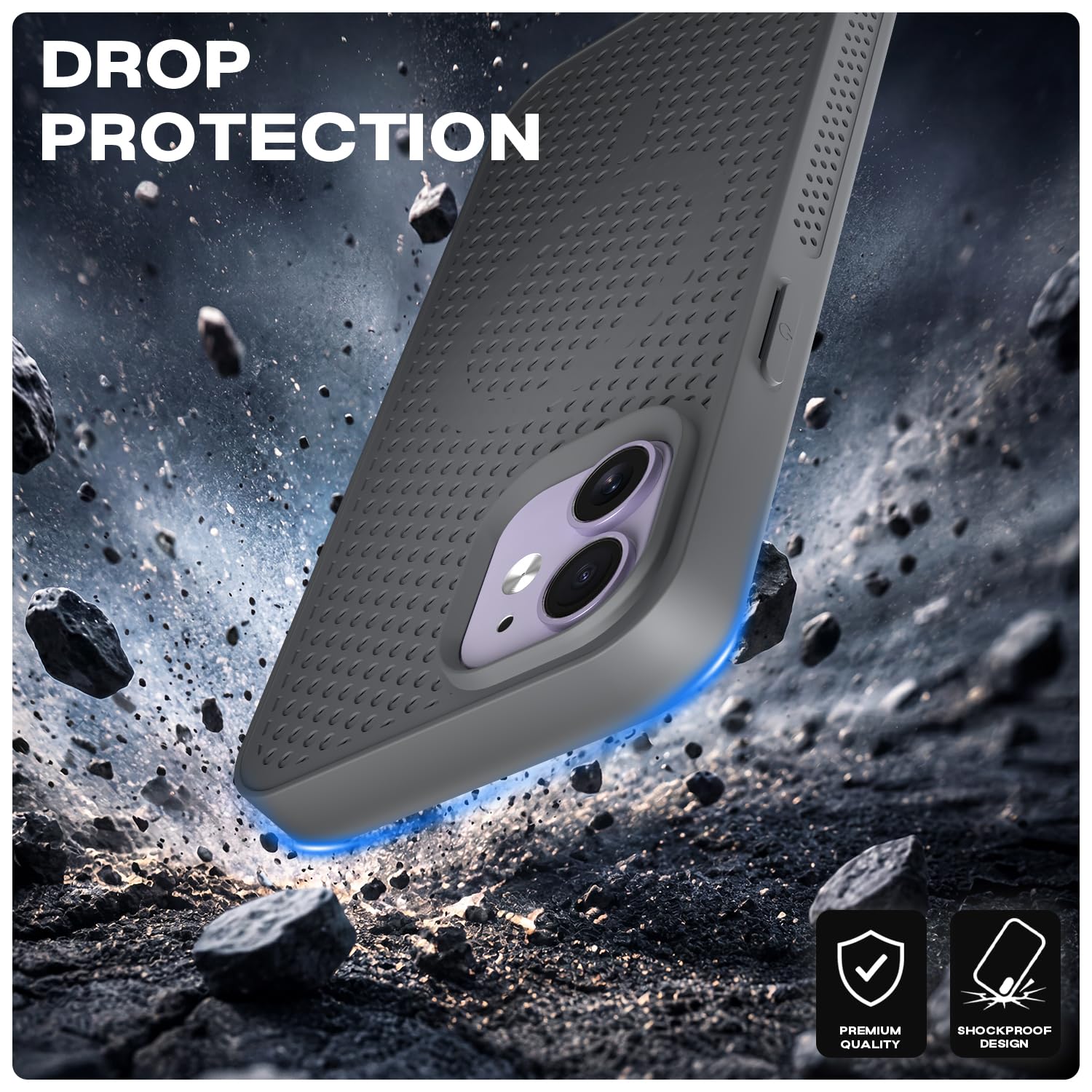iPhone 11 phone cover in grey by Pikkme – photo 4