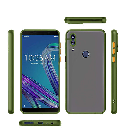 Green Matte mobile back cover for Asus – Pikkme – photo 2