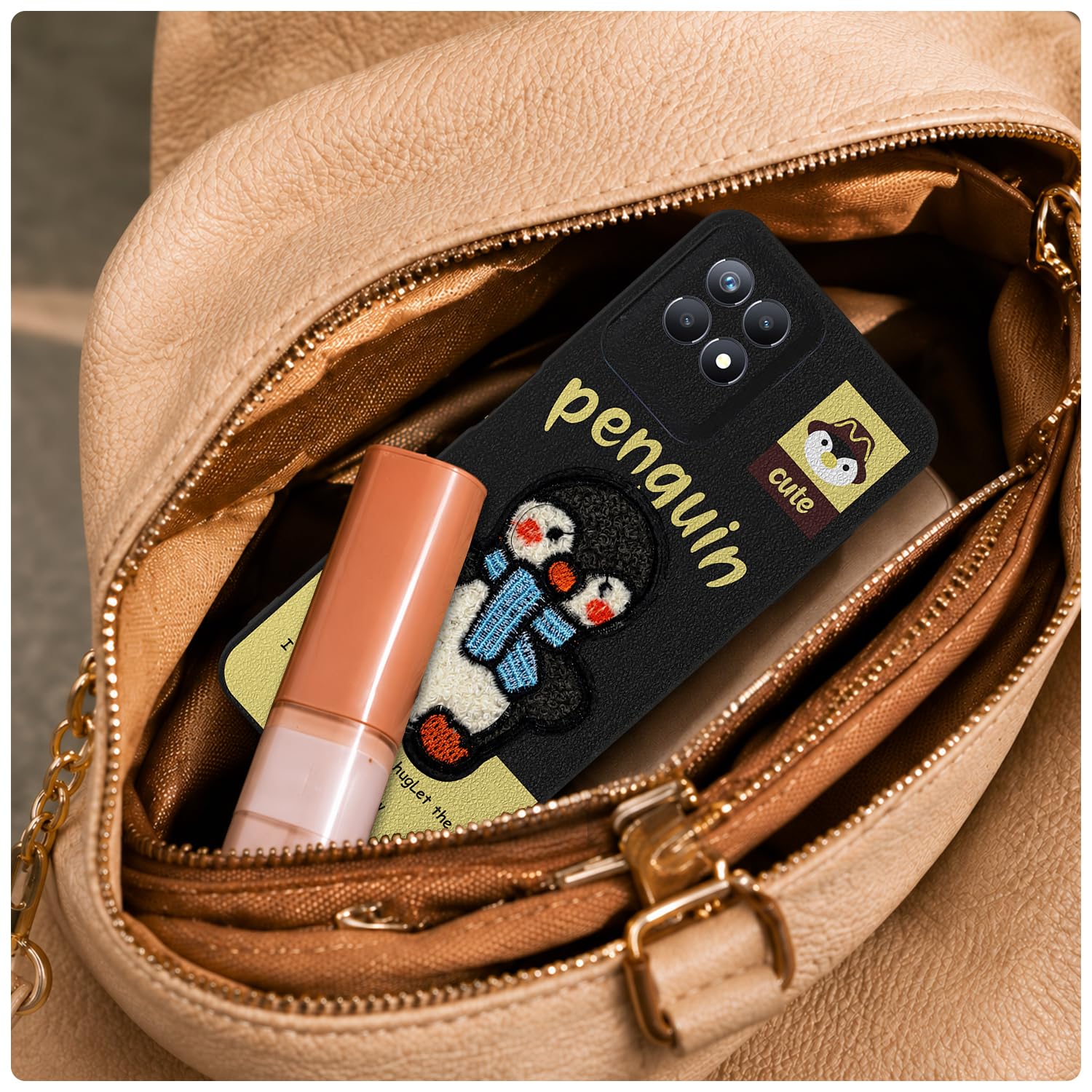 Black phone cover for Realme Narzo 50/8i 4G – Pikkme – photo 5