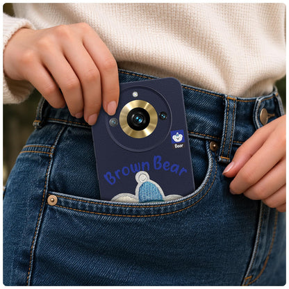 Realme 11 Pro/11 Pro Plus 5G/Narzo 60 Pro 5G Plush Patch back cover in blue by Pikkme – photo 4