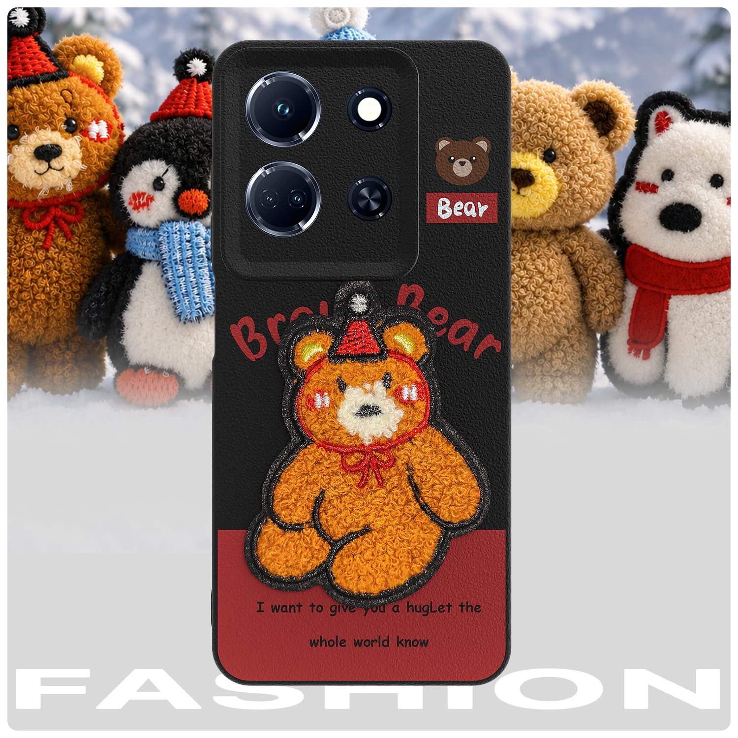 Pikkme Infinix Note 30 5G cherry back cover – photo 7