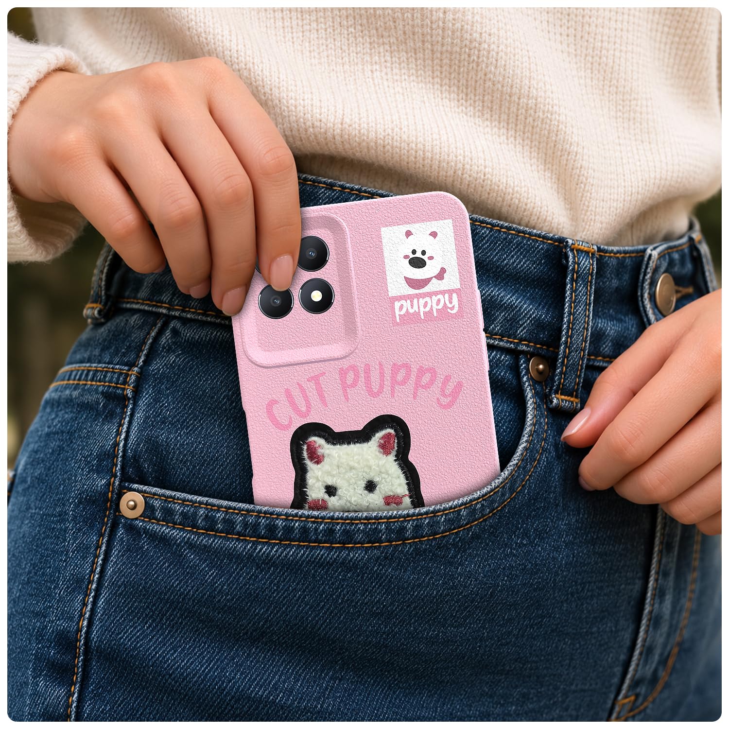 Pink back cover for Realme Narzo 50/8i 4G – Pikkme – photo 4
