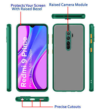 Pikkme Redmi 9 Prime light green back cover – photo 3