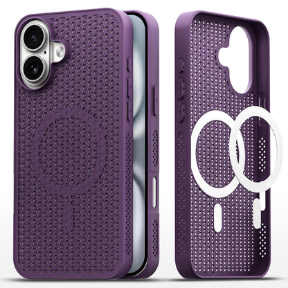 Purple MagSafe back cover for iPhone 17 – Pikkme