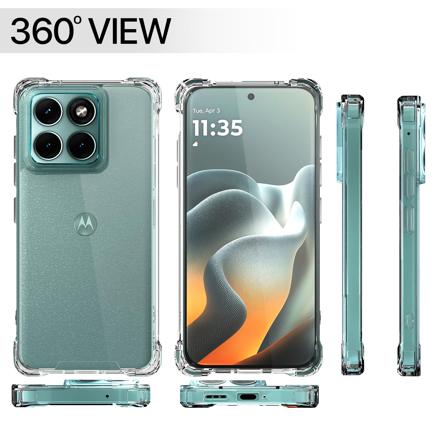 Pikkme Moto Edge 70 Fusion 5G transparent mobile cover – photo 7