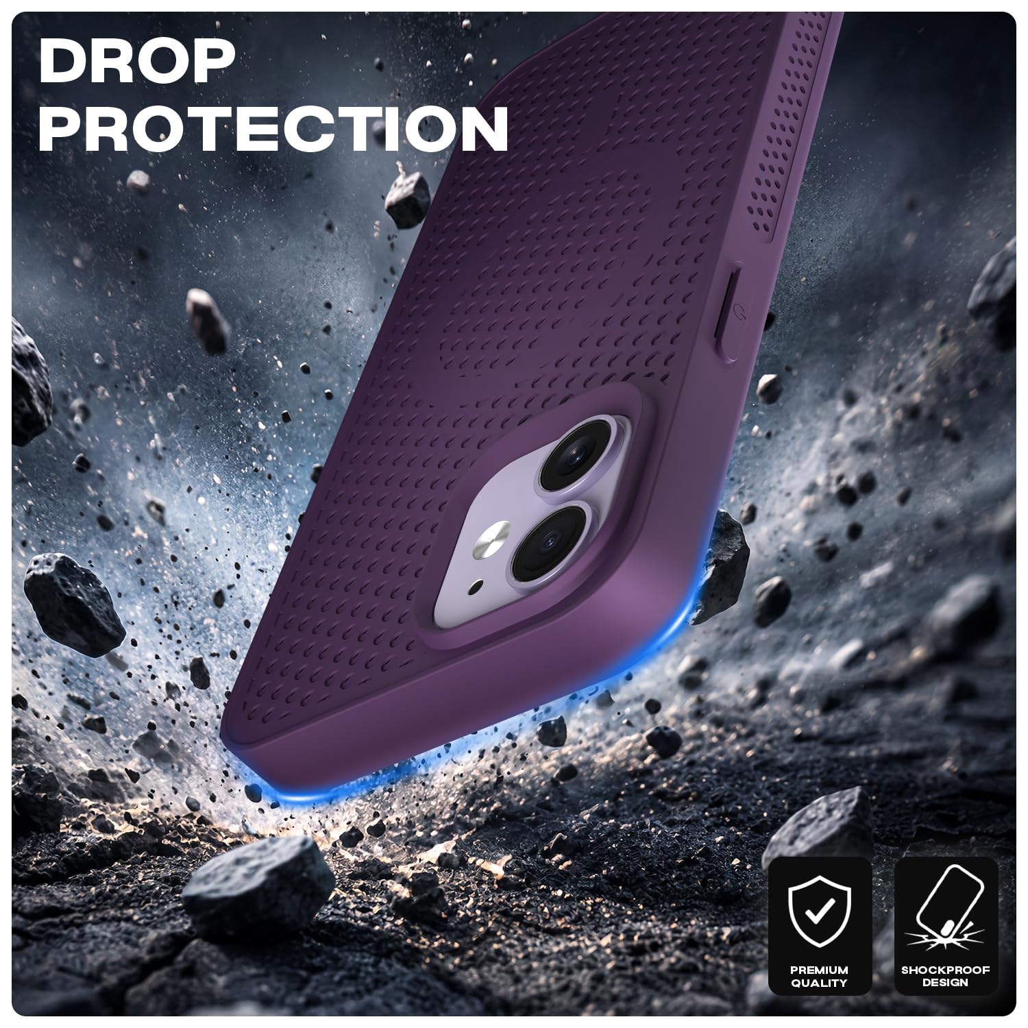 Purple MagSafe back cover for iPhone 12/12 Pro – Pikkme – photo 4
