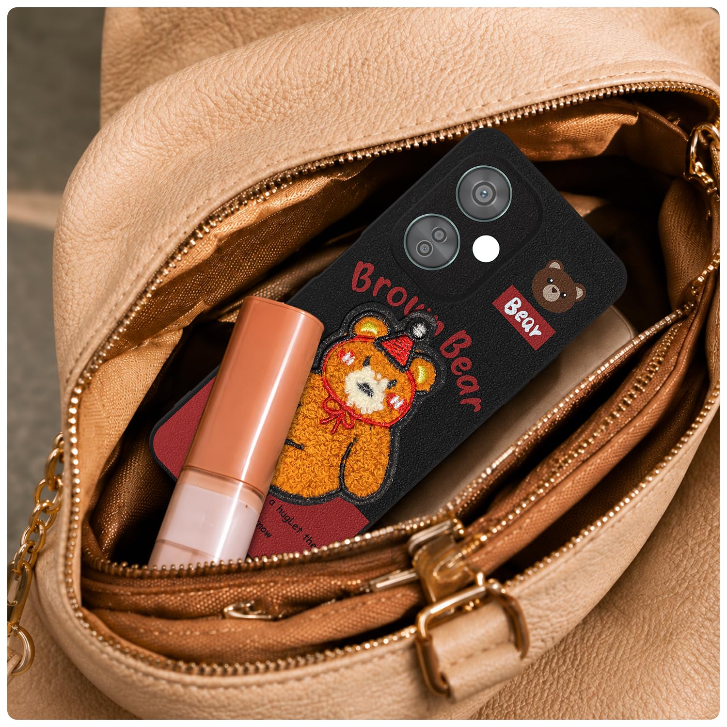 Pikkme cherry Plush Patch phone cover for OnePlus Nord CE 3 Lite 5G – photo 5