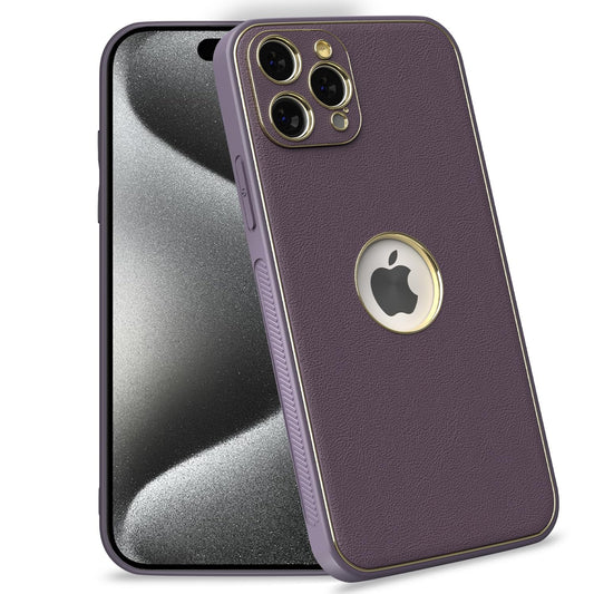 Pikkme Leather Chrome Back Cover