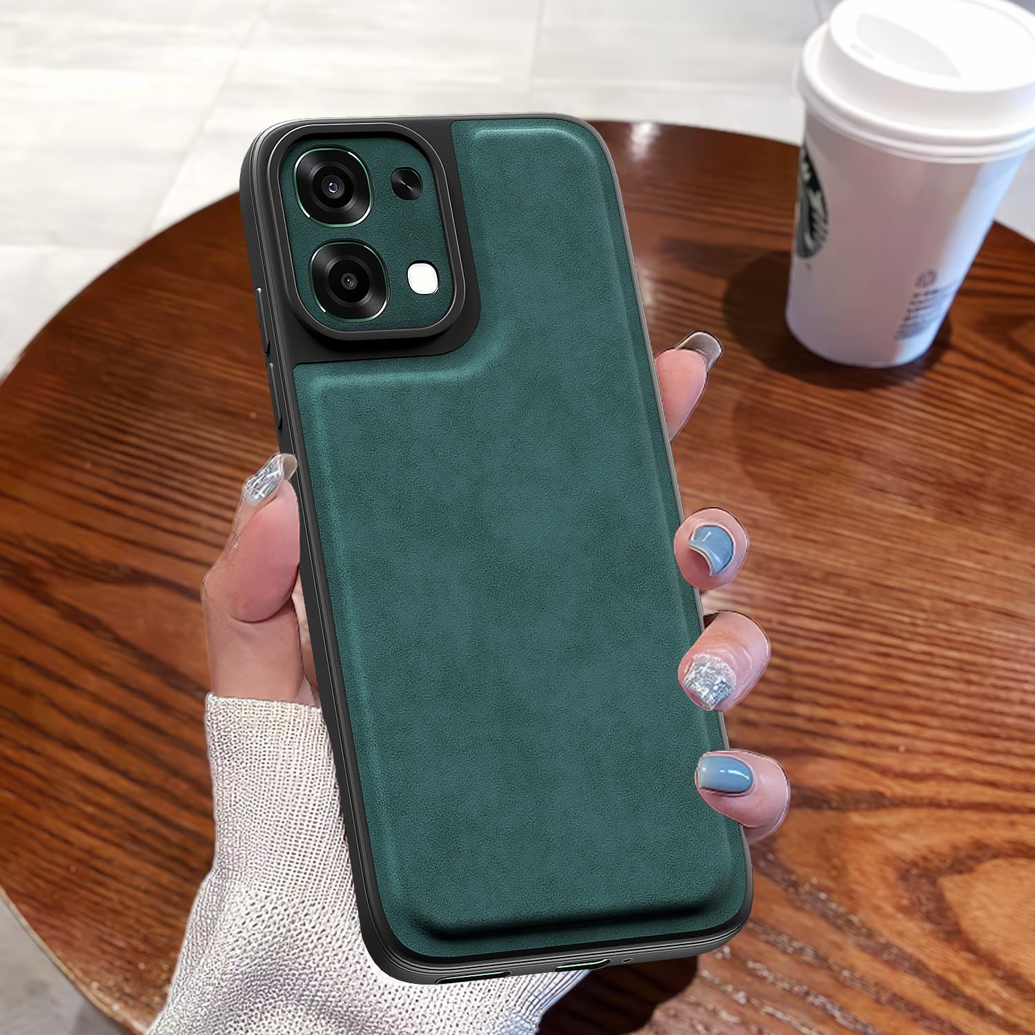 Oppo F31/F33 5G back cover in green by Pikkme – photo 7
