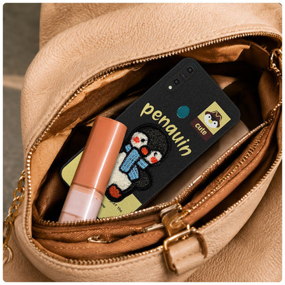 Pikkme Oppo A31 Plush Patch black phone cover – photo 5
